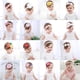 thumbnail image 3 of 13 niñas populares europeas y americanas flor banda para el cabello bebé bebé pañuelo en la cabeza niños # 39; s diadema joyería, 3 of 5
