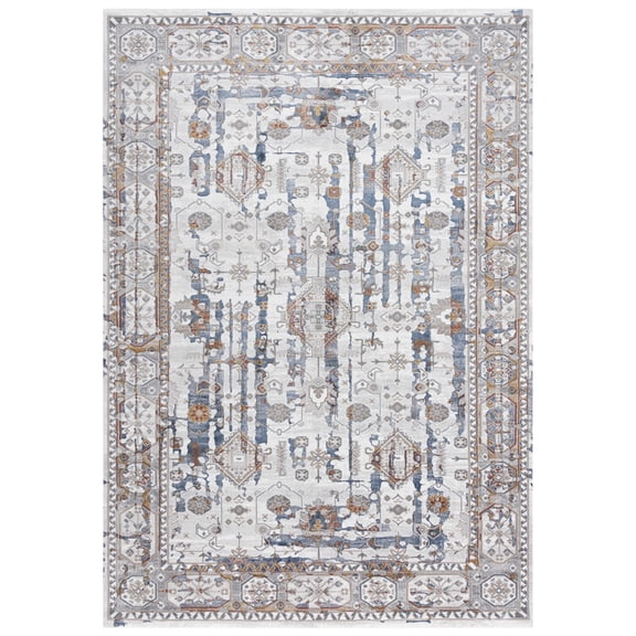 Rizzy Rugs Westchester Area Rug WES857 Transitional Ivory/Multi, 7' 8" x 9' 10", Ivory/Multi