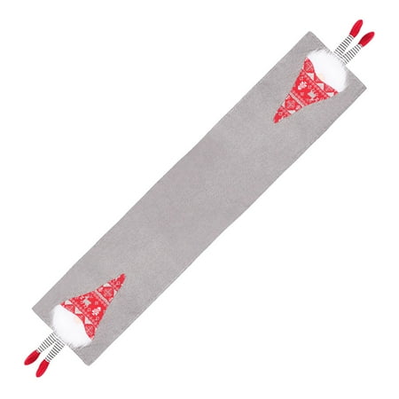 

Cinmonia Faceless Doll Christmas Table Runner Seasonal Winter Xmas Holiday Kitchen