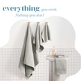 thumbnail image 3 of Martex Expression Air Sculpted 6-Piece Towel Set, Grey, 3 of 8