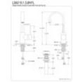 thumbnail image 3 of Fauceture LS8218NYL New York Single-Handle Bathroom Faucet Drain, Brushed Nickel, 3 of 3