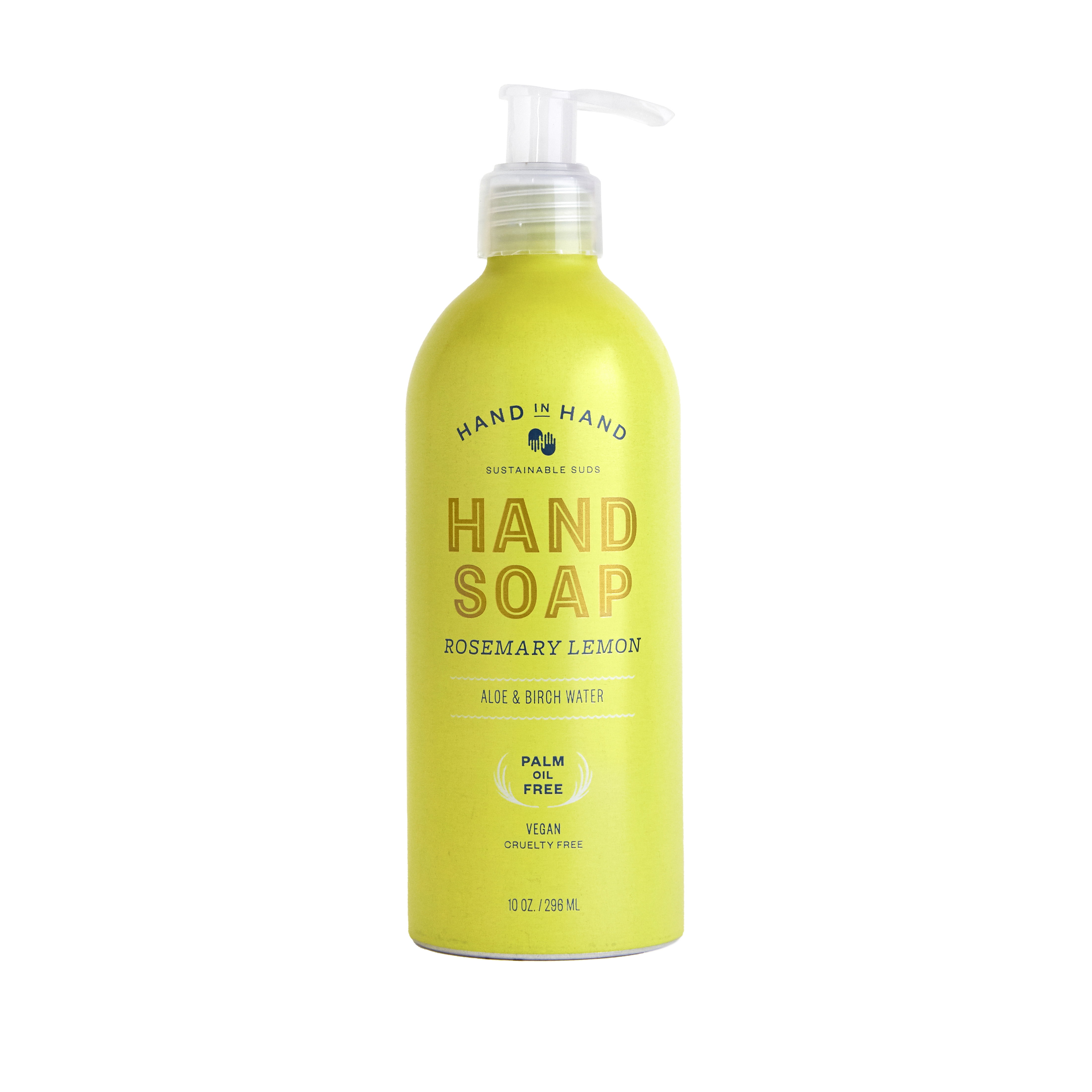 Hand in Hand Soap Liquid Hand Soap Rosemary Lemon Aloe and Birch Water