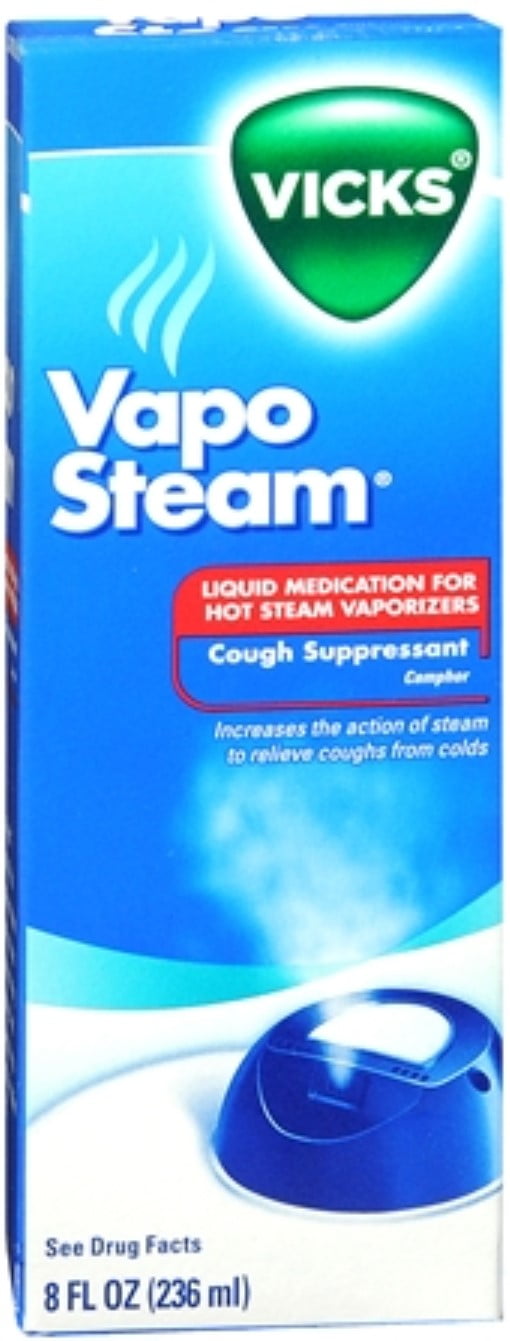 Vicks VapoSteam Liquid 8 oz (Pack of 4)