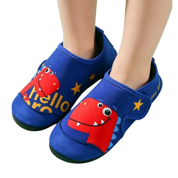 Grblisyd Quick-Dry Water Shoes for Kids with Flexible Soles Slip On Aqua Swim Shoes for Beach Daily Walking