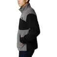 thumbnail image 3 of Columbia Mens Rugged Ridge Sherpa Half Snap City Grey/Black Large, 3 of 5