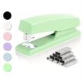 thumbnail image 1 of Macaron Color Stapler Portable And Lightweight Staple Delivery Suitable For Office School Home Cute Stationery Supplies, 1 of 6