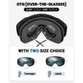 thumbnail image 6 of OutdoorMaster Ski Goggles with Cover Snowboard Snow Goggles OTG Anti-Fog for Men Women, 6 of 15