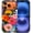 Colorful Flowers, variant on Case for iPhone 17 Pro Cosmic Orange, Shockproof 2-in-1 Double Protective Case for Women Girls Men Boys, Stylish Anti-Scratch Phone Cover Aesthetic, Lily Ginkgo Floral