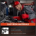 thumbnail image 4 of A-Premium Left Exhaust Manifold Kit W/Gasket, Bolts, Nuts [5.7L] Compatible with Ram, Jeep, Dodge & Chrysle - 1500 2500 3500 Grand Cherokee 2011-2018, Ram 1500 2500 3500, Durango, Aspen, 4 of 8
