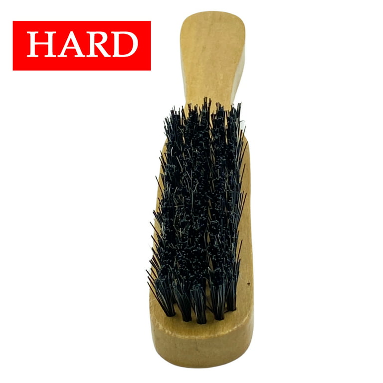 Ebo Premium Styling Wave Brush 360 Wave Brush Made With Pure Black Boar  Bristle Hair Brush Hard Brush With Wood handle