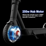 Hiboy S2 Lite 6.5in Solid Tires Electric Scooter, 350W Peak Motor,up to 10.6 Miles Long-Range & 13mph for Teens