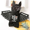 thumbnail image 2 of GASTROPOD Dog Costume,Skeleton Bat Design for a Spooky Look Cat Costume,Ideal for Playdates Parties and Photoshoots Puppy Clothes,XL, 2 of 4
