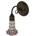 thumbnail image 7 of 5.5" Wide Stained Glass Pond Lily Wall Sconce, 7 of 7