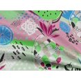 thumbnail image 5 of oneOone Rayon Light Pink Fabric Tropical Sewing Craft Projects Fabric Prints By Yard 56 Inch Wide, 5 of 5