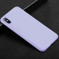 thumbnail image 2 of VONKY TPU Mobile Phone Case Shockproof Elastic Protection Cover, Replacement for iPhone XS, Purple, 2 of 7