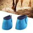 thumbnail image 2 of Botas de campana para caballos, accesorios ecuestres, Protector de caballos para competiciones de rendimiento Azul S Zulema Botas de campana de caballo, 2 of 8