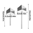 thumbnail image 3 of 1pc Corner Tool, Inside Corner Drywall Tool, Outside Corner Trowels, Stainless Steel Inside Outside Drywall Plaster Tools, Trowel Concrete Tools, Drywall Tools Finishing, 3 of 8