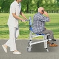 thumbnail image 6 of Miumaeov EMS Stair Chair Foldable Patient Transfer Chair Medical Emergency Evacuation Lifting Climbing Wheelchair, 6 of 17