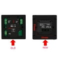 thumbnail image 1 of Black Screen Heating Heating Thermostat Mode Programmable For Electric Floor LCD Touch Thermostat 240V/16A Black, 1 of 7