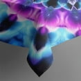 thumbnail image 4 of Colorful Tie Dye Mandala Pattern Rectangle Tablecloth 60"x120",Waterproof Polyester Rectangle Table Cloth, Wipeable Spillproof Polyester Tablecloth for Dining, Camping, Indoor and Outdoor, 4 of 6