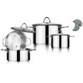 thumbnail image 1 of ARIMI Milano 7-Piece Italian Stainless Steel Cookware Set, 1 of 9