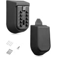 thumbnail image 2 of Wall Mounted Key Safe Box - Weatherproof 10-Digit Combination Lock, Anti-Theft Storage for Home & Outdoor Use, 2 of 5