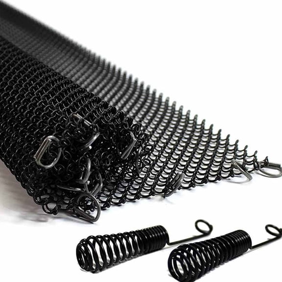 OUNONA 2-Pack Grey Metal Fireplace Mesh Screen Panels, Hearth Spark Guard Curtains for Fire Safety