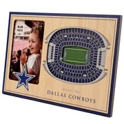 Brown Dallas Cowboys 3D StadiumViews Picture Frame