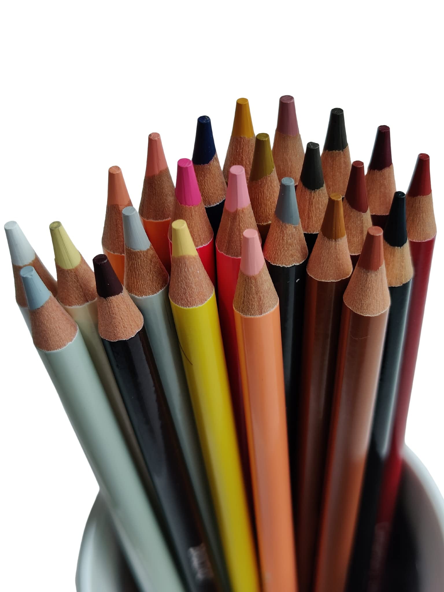 Brustro Artists' Coloured Pencils Skin Tone Set Of 24 (In Elegant Tin Box)