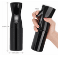 thumbnail image 5 of 2 Pack Misting Spray Bottle, Black Spray Bottle for Hair Styling, Cleaning, Plants, Pets, Barbers, and Hairdressers Mister Spray Bottle 6oz/200ml, 5 of 7