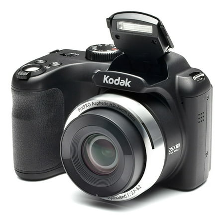 KODAK PIXPRO AZ252 Bridge Digital Camera - 16 MP - 25X Optical Zoom - HD 720p Video (Black)