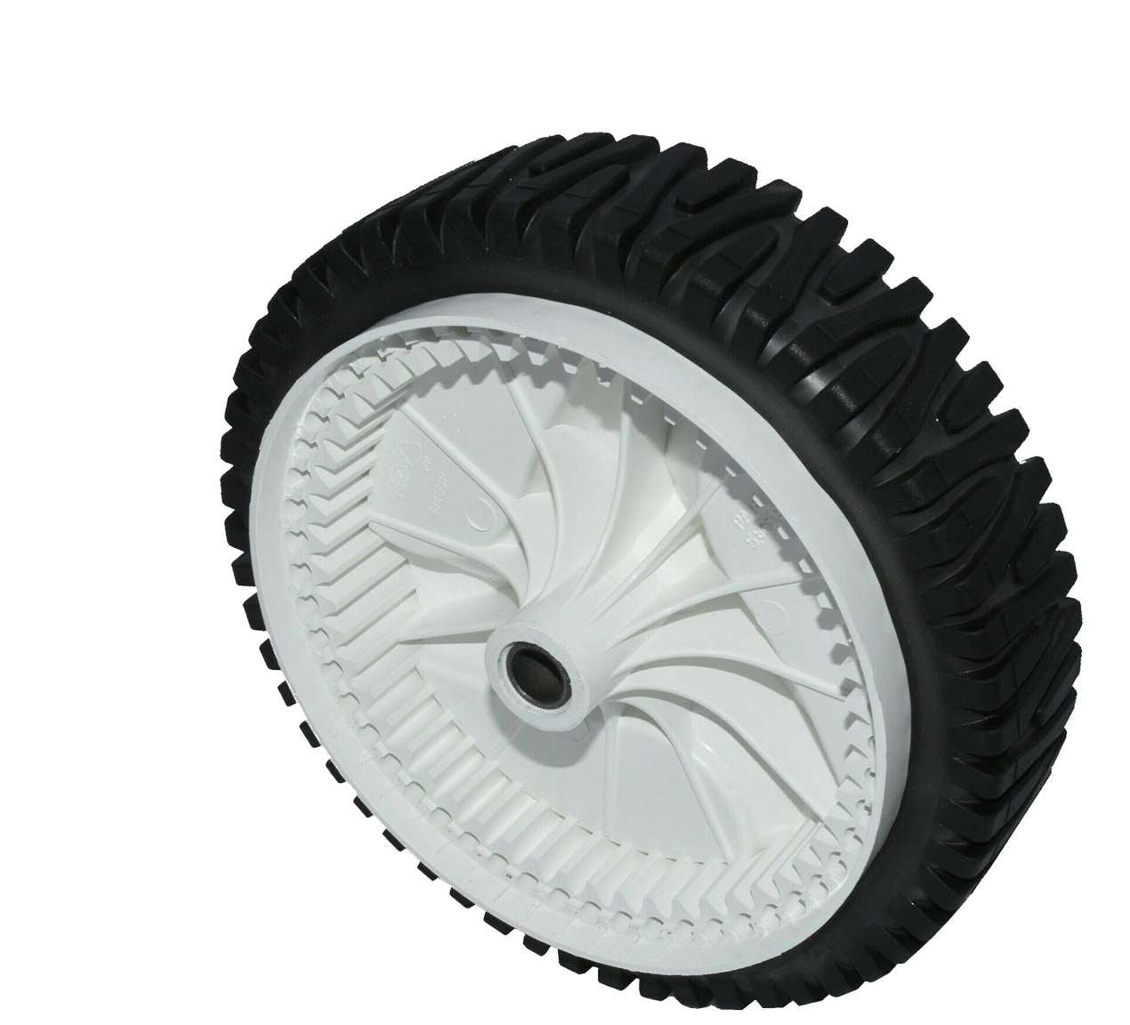 Set of 2 OEM Toro  Lawnmower Rear Drive Wheels  8" 14-9959 11-9519 white 