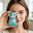 thumbnail image 4 of Glitter Highland Cow Squishies Toy, Soft Cow Squishies Stress Relief Toys, Highland Cows Squishies Fidget Toys for Relief, Adults Kids Gifts Party Favor, 4 of 6