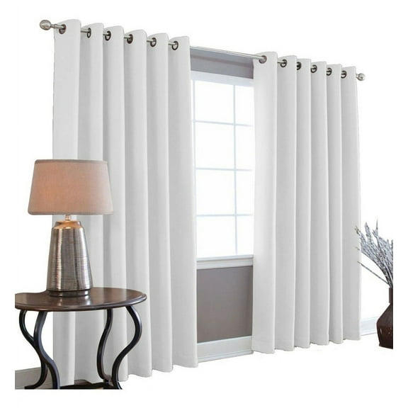 Cortinas Blackout 275cm Ancho X 215cm De Largo En 2 Paneles, 100% Microfibra Poliéster NEBLINA