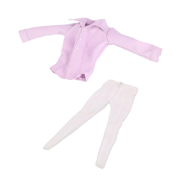 Vêtements de Soldat Féminin à l'Échelle 1/6 pour les Soldats de 12 Pouces Chiffres Rose et Blanc