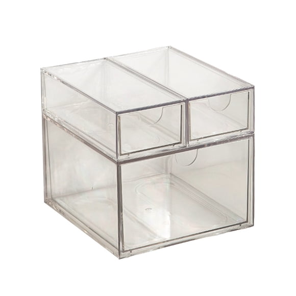 Armoire de Rangement en Acrylique avec Multiples Tiroirs pour Bricolage et Fournitures de Bureau
