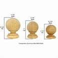 thumbnail image 2 of Kline Style High Density Urethane Exterior Finial, by Island Post Cap – Medium 5.5" x 4.06", Waterproof, Ready to Paint, 1PC, 2 of 2