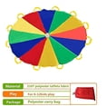 thumbnail image 4 of Paracaídas Sonyabecca de 3 m de diámetro para niños con 12 asas, 4 of 7