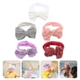 thumbnail image 5 of 5 piezas de banda para la cabeza de la cabeza de arco para bebés encantadores arcos elásticos accesorios para el cabello de la banda de nylon nylon, 5 of 5