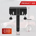 thumbnail image 3 of Truck Flag Pole Mount Kits, No Drilling Universal Truck Flagpole Holder fits Up to 1.2" Pole, 1 Pack（black）, 3 of 5
