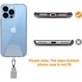thumbnail image 4 of Phone Lanyard 2 Pack-2× Adjustable Neck Strap,2× Phone Patches,Universal Cell Phone Multifuctional Patch Lanyards Compatible with Most Smartphones(Black+Gray), 4 of 8
