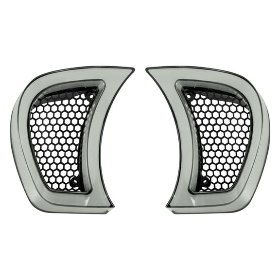 Headlight Fairing Vent LED Light Clear Lens Turn Signal Fit For Road Glide 15-23