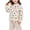 Beige-06, variant on Nugftut Girls Puffer Jacket Lightweight Graphic Print Warm Outerwear Winter Coat Size 3-4
