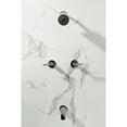 thumbnail image 3 of Kingston Brass KBX8146KPS Verona Double-Handle Tub and Shower Faucet, Polished Nickel, 3 of 7