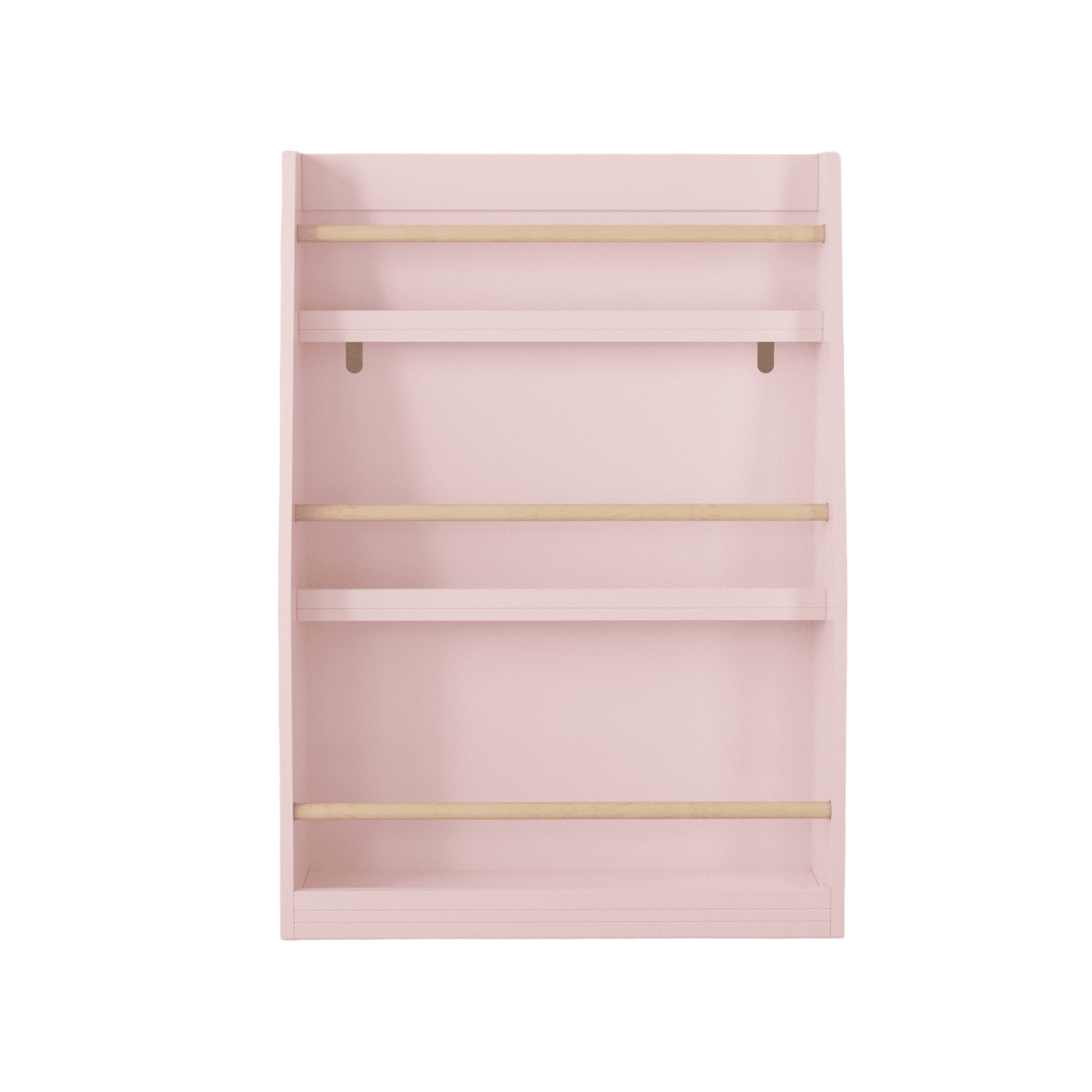 3-Tier Kids Bookshelf, MDF & Pine Wood Book Rack with Anti-Tip Device, Toy Storage Organizer for Bedroom Playroom Classroom, Max Load 30kg