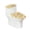 Hummingbird, variant on HELLHERO Set of 2 Fits All Toilet Shapes Toilet Seat Cover with Elastic Edge for Stretch