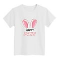 thumbnail image 4 of Tanghaowl Easter Shirts for Boys Girls Easter Children's Cute Rabbit Easter Egg Casual T Shirt Baby Girl Rainbow, 4 of 4