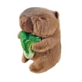 thumbnail image 1 of Peluche Capibara Cariñoso Super Tierno con Lechuga 30 cm, 1 of 1