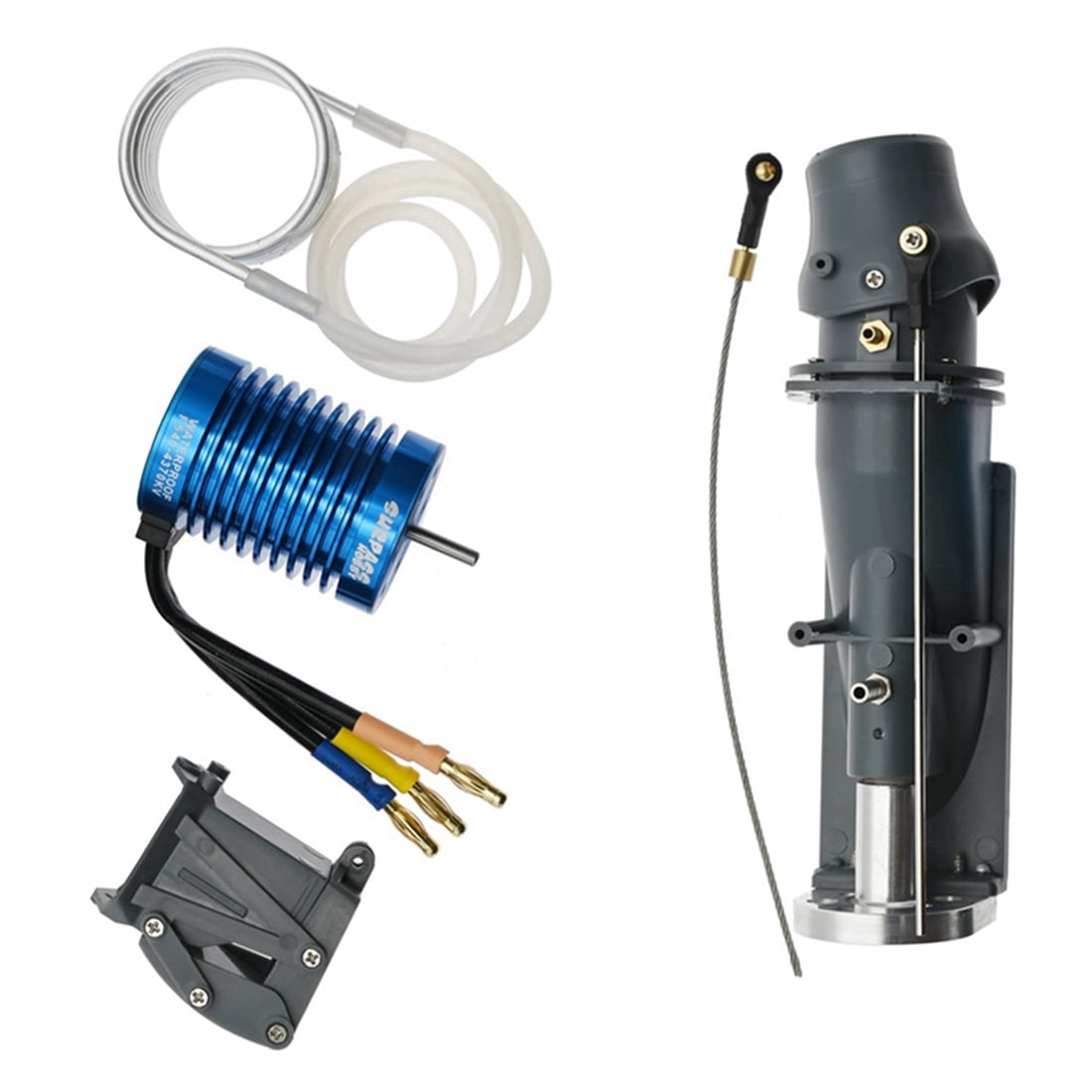 Tuesoa – Pompe à Jet D’eau Avec Moteur Brushless 3650 + Veste De Refroidissement – Pour Bateau RC