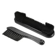 thumbnail image 1 of Uxcell Billiard Pool Table Rail Brush Set Pool Table Cleaning Brush Kit Black Pack of 2, 1 of 5